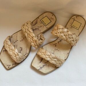 Dolce Vita Women's Indy Tan Braided Sandals